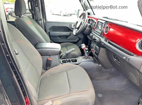1C4HJXFG3MW846946 2021 JEEP WRANGLER Black უკანა ხედი