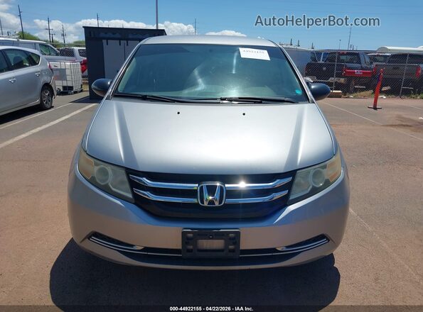 5FNRL5H20HB002393 2017 HONDA ODYSSEY Silver Vista del cuadro de instrumentos