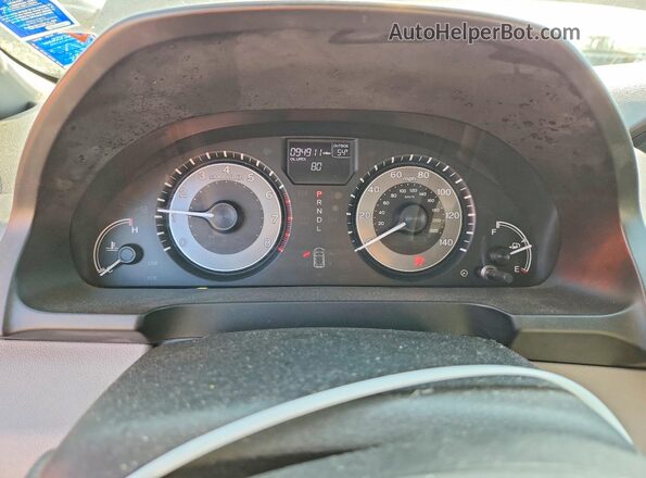 5FNRL5H30HB014813 2017 HONDA ODYSSEY Black Vista del cuadro de instrumentos