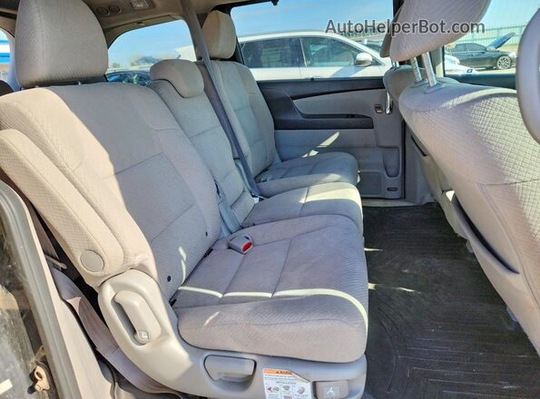 5FNRL5H30HB014813 2017 HONDA ODYSSEY Black Vista interior trasera