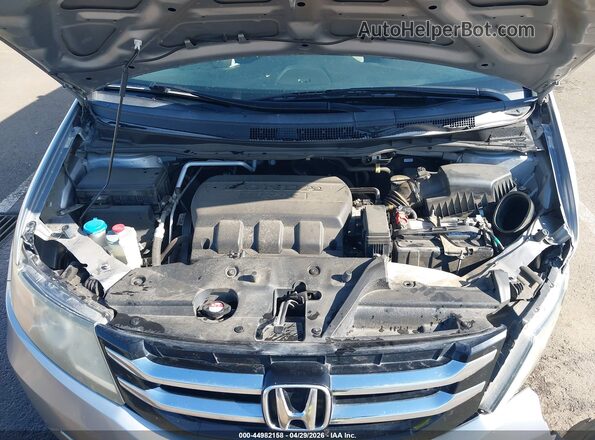 5FNRL5H33HB022839 2017 HONDA ODYSSEY Серебряный Вид сзади