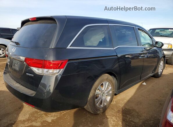 5FNRL5H37HB013285 2017 HONDA ODYSSEY Black უკანა მარჯვენა