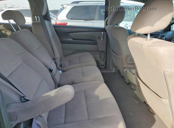 5FNRL5H37HB013285 2017 HONDA ODYSSEY Black უკანა სავარძლების ხედი