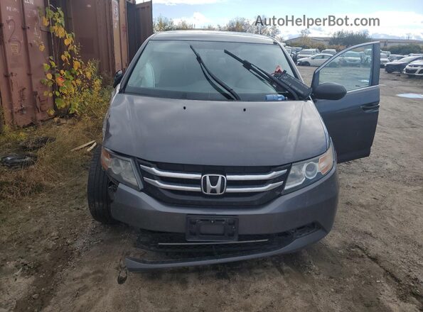 5FNRL5H37HB504195 2017 HONDA ODYSSEY Gray Вид спереду