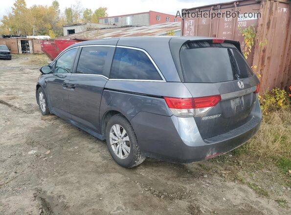 5FNRL5H37HB504195 2017 HONDA ODYSSEY Gray Задня ліва чверть