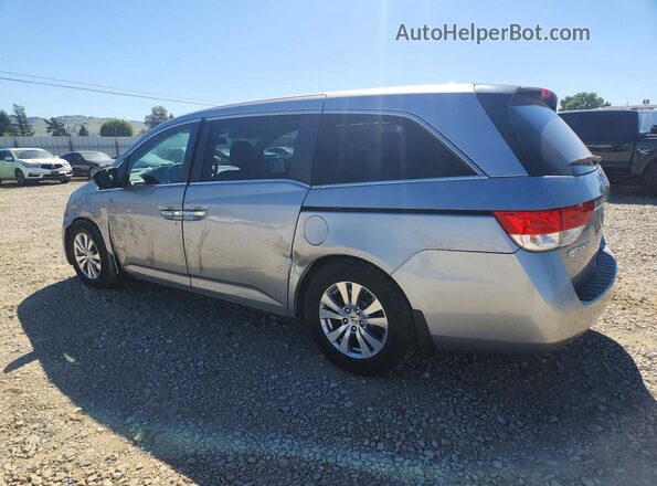 5FNRL5H60HB001523 2017 HONDA ODYSSEY Серебряный Задняя левая четверть