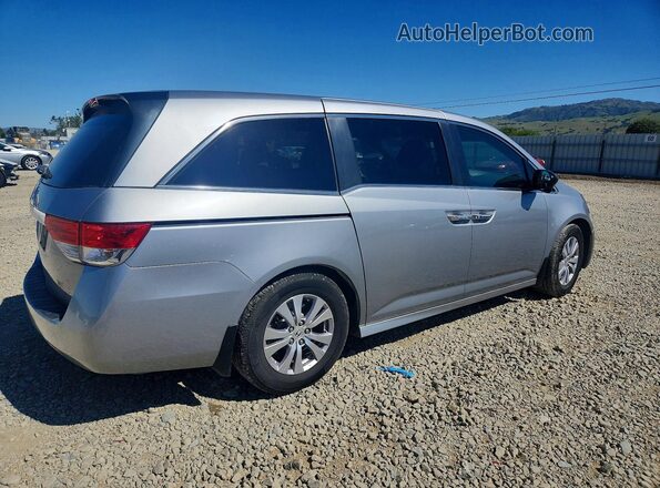 5FNRL5H60HB001523 2017 HONDA ODYSSEY Серебряный Задняя правая четверть