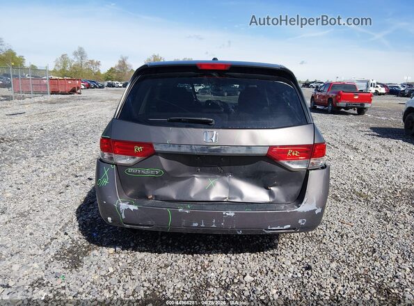 5FNRL5H64HB007308 2017 HONDA ODYSSEY Gray Widok z przodu
