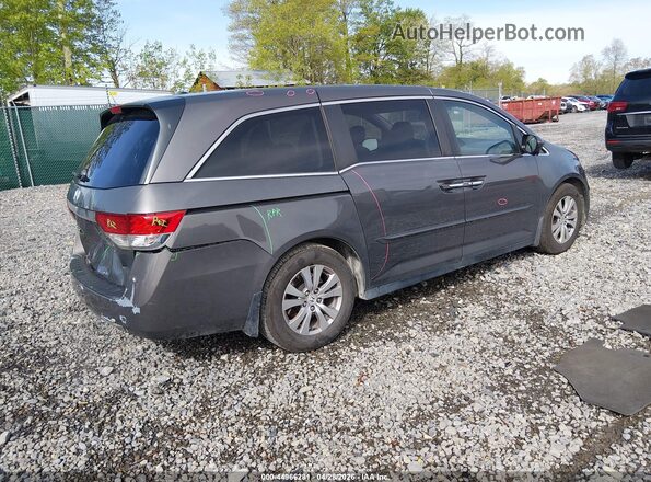5FNRL5H64HB007308 2017 HONDA ODYSSEY Gray Tył prawy