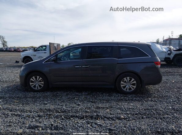 5FNRL5H64HB007308 2017 HONDA ODYSSEY Gray 