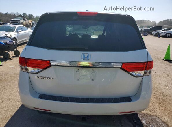5FNRL5H66HB003003 2017 HONDA ODYSSEY White Vista trasera