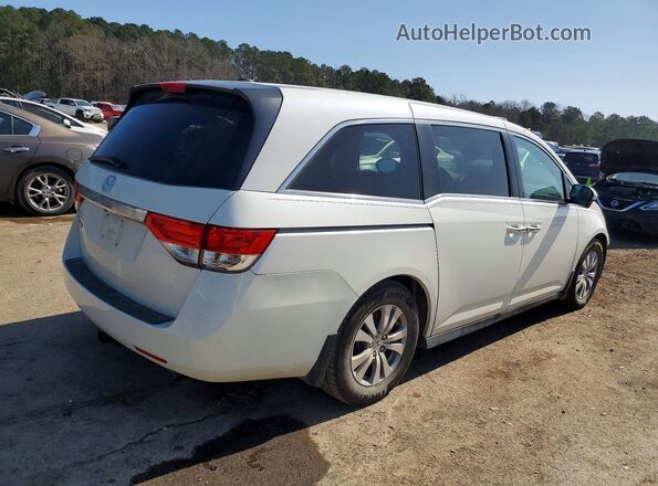 5FNRL5H66HB003003 2017 HONDA ODYSSEY White Trasero derecho