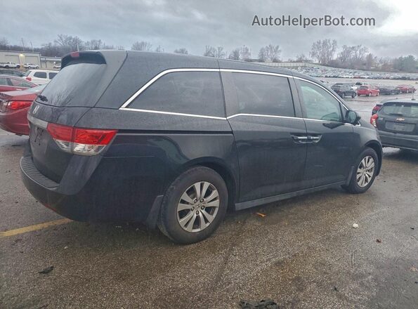 5FNRL5H68HB019302 2017 HONDA ODYSSEY Black Задня права чверть