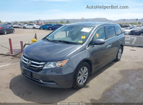 5FNRL5H69HB010107 2017 HONDA ODYSSEY Gray 