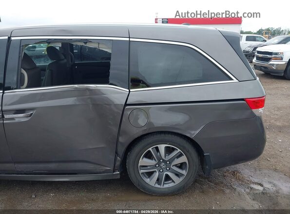 5FNRL5H90GB022882 2016 HONDA ODYSSEY Gray 