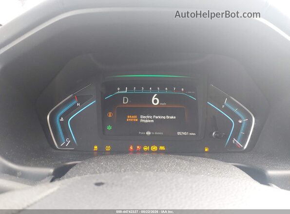 5FNRL6H25KB124504 2019 HONDA ODYSSEY Silver Հետևի նստատեղերի տեսք