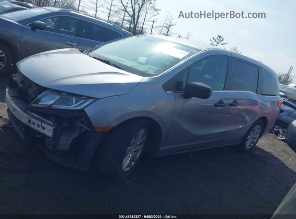 5FNRL6H25KB124504 2019 HONDA ODYSSEY Silver Սալոնի 360 աստիճան տեսք
