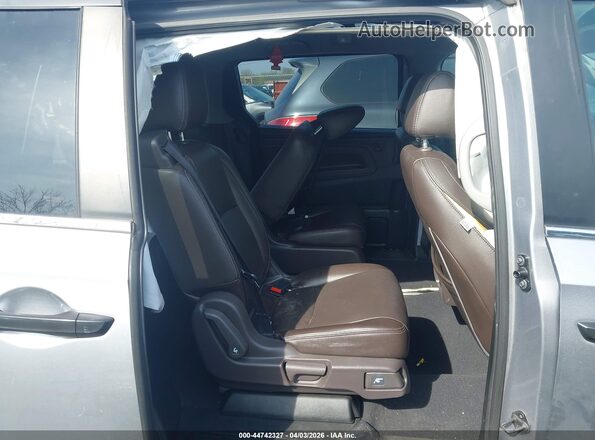 5FNRL6H25KB124504 2019 HONDA ODYSSEY Silver VIN կոդի պիտակի տեսք