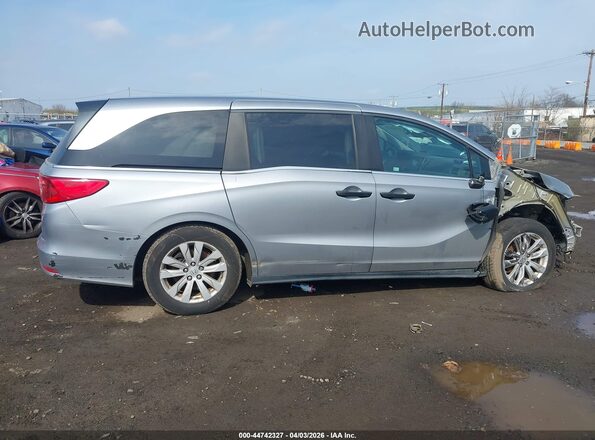 5FNRL6H25KB124504 2019 HONDA ODYSSEY Silver Սալոնի հետևի տեսք