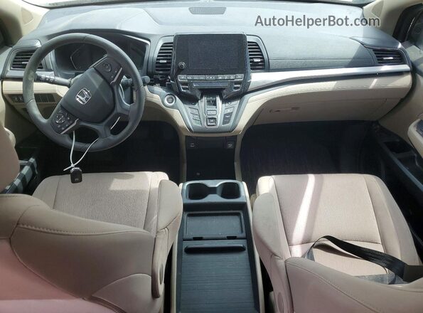 5FNRL6H50MB003084 2021 HONDA ODYSSEY Burgundy Вид панелі приладів