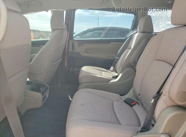 5FNRL6H50MB003084 2021 HONDA ODYSSEY Burgundy Вид задньої частини салону
