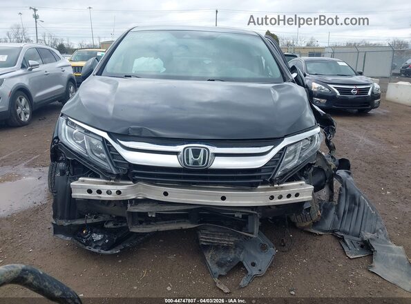 5FNRL6H51KB051772 2019 HONDA ODYSSEY Black Вид щитка приладів