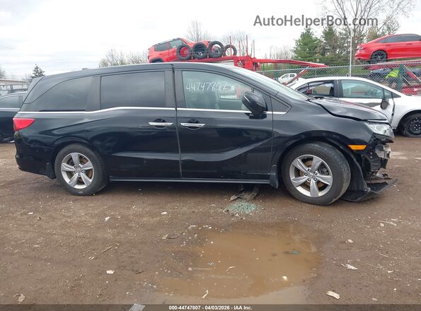 5FNRL6H51KB051772 2019 HONDA ODYSSEY Black Вид задньої частини салону
