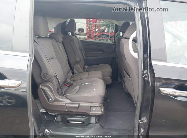 5FNRL6H51KB051772 2019 HONDA ODYSSEY Black Вид наклейки з VIN-кодом