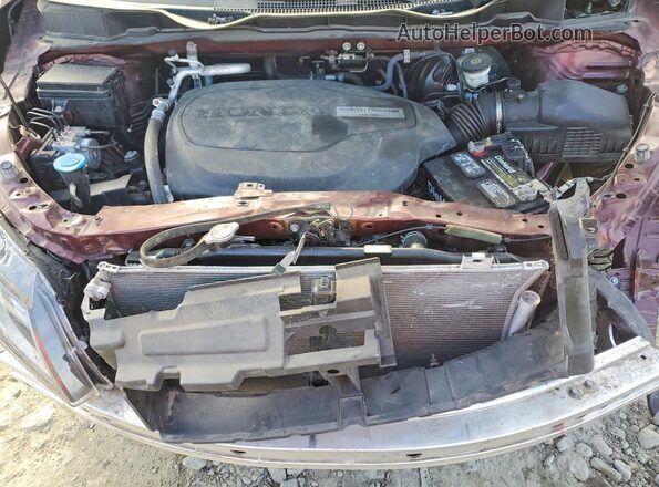 5FNRL6H54LB054988 2020 HONDA ODYSSEY Burgundy 