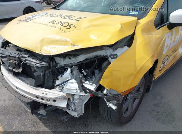 5FNRL6H55MB038123 2021 HONDA ODYSSEY Yellow Вид спереду