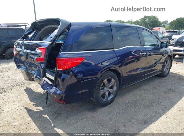 5FNRL6H56RB007583 2024 HONDA ODYSSEY Dark Blue Rear right