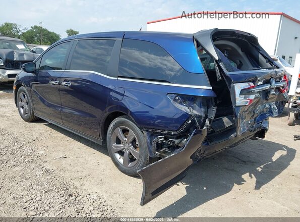 5FNRL6H56RB007583 2024 HONDA ODYSSEY Dark Blue Rear left