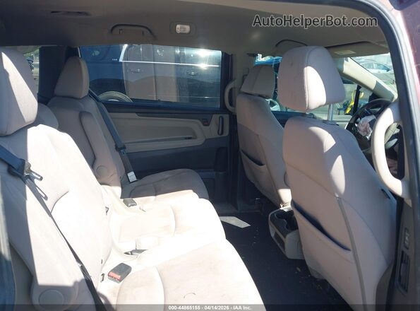 5FNRL6H57JB052388 2018 HONDA ODYSSEY Red Widok naklejki z numerem VIN