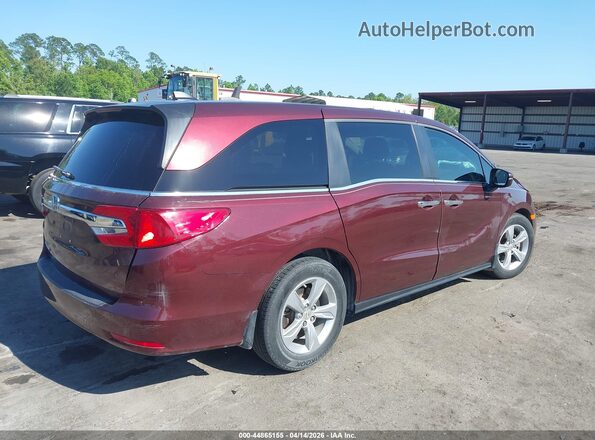 5FNRL6H57JB052388 2018 HONDA ODYSSEY Red Tył prawy