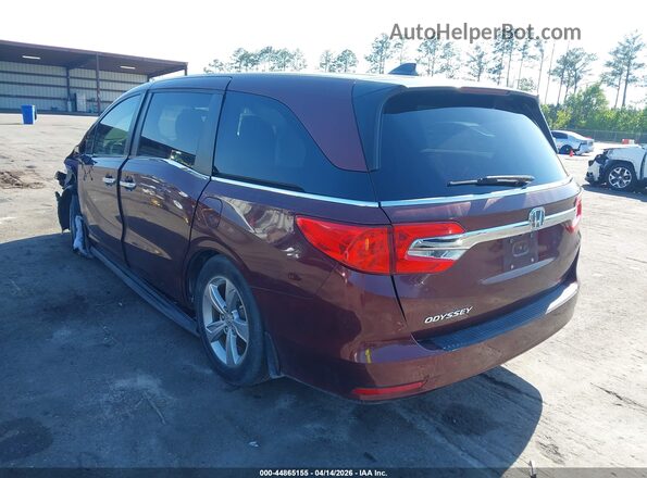 5FNRL6H57JB052388 2018 HONDA ODYSSEY Red Tył lewy