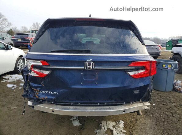 5FNRL6H57MB037393 2021 HONDA ODYSSEY Blue 
