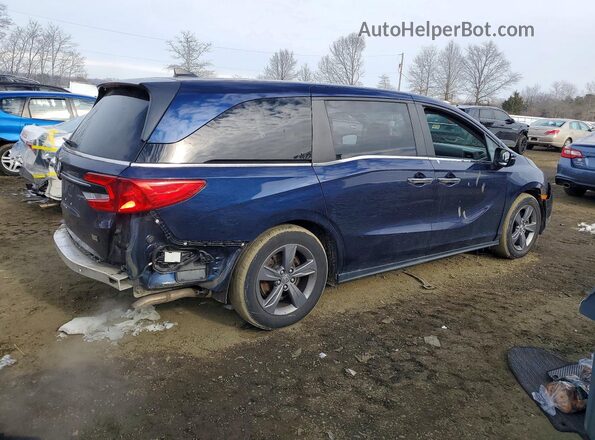 5FNRL6H57MB037393 2021 HONDA ODYSSEY Blue 