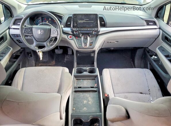 5FNRL6H57MB037393 2021 HONDA ODYSSEY Blue 