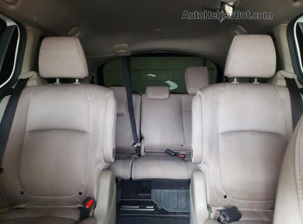 5FNRL6H58KB039277 2019 HONDA ODYSSEY White Vista de los asientos traseros