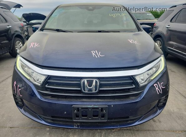 5FNRL6H59MB041610 2021 HONDA ODYSSEY Синий 