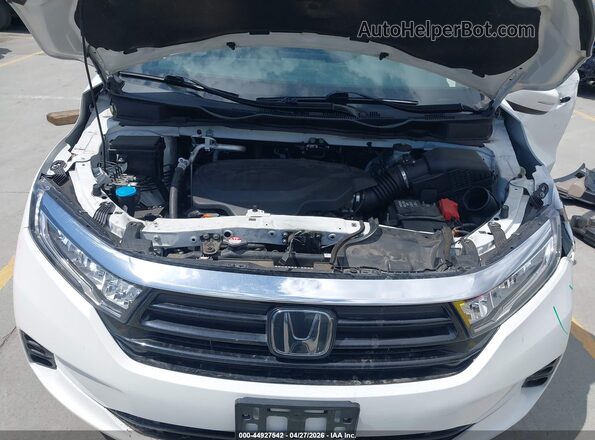 5FNRL6H59MB044152 2021 HONDA ODYSSEY White Vista trasera