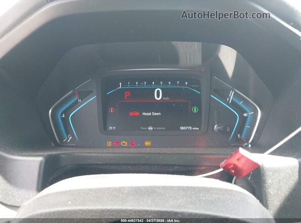5FNRL6H59MB044152 2021 HONDA ODYSSEY White Vista de los asientos traseros