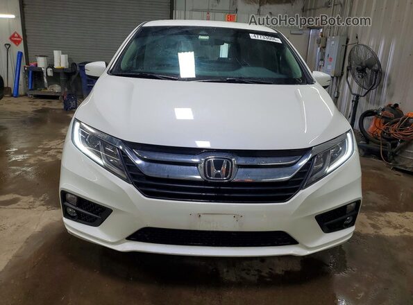 5FNRL6H5XKB112147 2019 HONDA ODYSSEY Белый Вид спереди