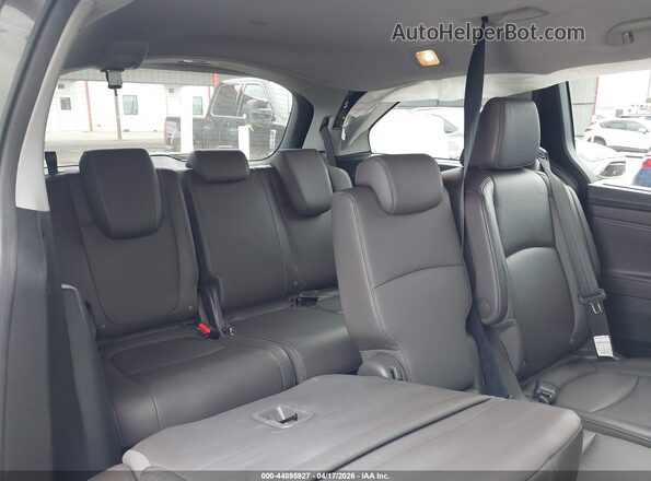 5FNRL6H60PB019007 2023 HONDA ODYSSEY Gray VIN կոդի պիտակի տեսք