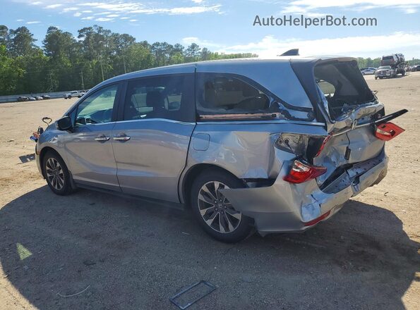 5FNRL6H60RB040121 2024 HONDA ODYSSEY Gray Trasero izquierdo
