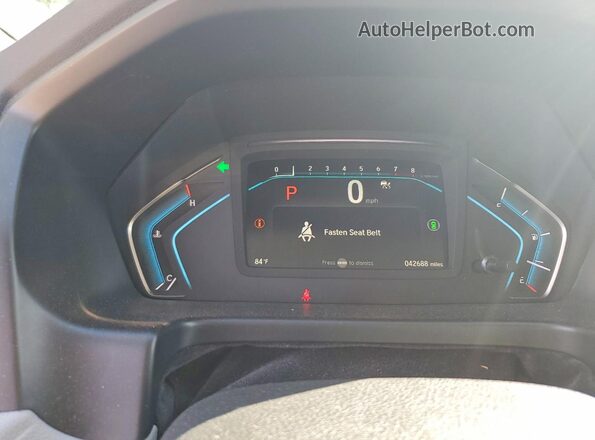 5FNRL6H60RB040121 2024 HONDA ODYSSEY Gray Vista del cuadro de instrumentos