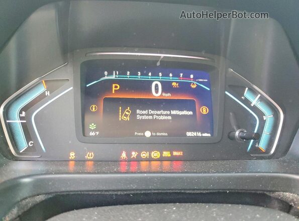 5FNRL6H62RB015950 2024 HONDA ODYSSEY Silver ხელსაწყოთა პანელის ხედი