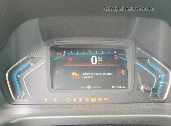 5FNRL6H64PB031127 2023 HONDA ODYSSEY White Instrument cluster view
