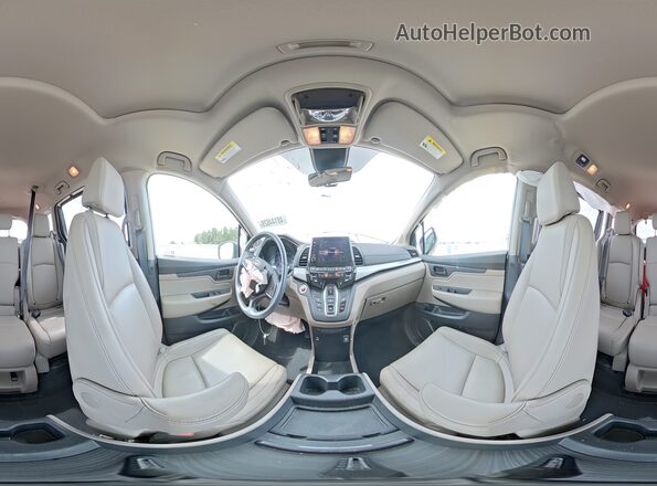 5FNRL6H64PB031127 2023 HONDA ODYSSEY White 360 interior view