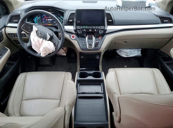 5FNRL6H64RB073199 2024 HONDA ODYSSEY White წინა პანელის ხედი